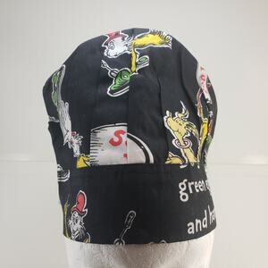 Dr Seuss Chef Hat ASD Living Kids Green Eggs and Ham Black One Size Adjustable
